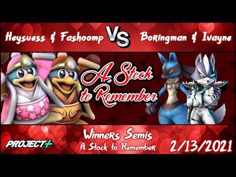 Heysuess & Fashoomp vs  Boringman & Ivayne | WS "A Stock to Remember"