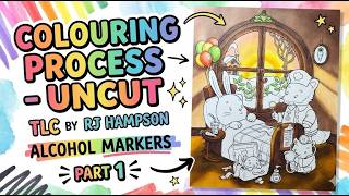 Colouring Process - TLC by RJ Hampson - Uncut - Part 1