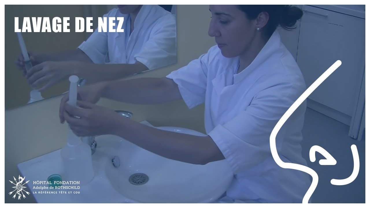Watch video Lavage de nez Lavage de nez