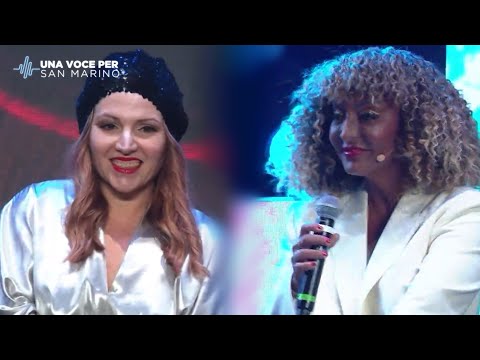 Valentina Monetta & Senhit sing each others songs | Una Voce Per San Marino