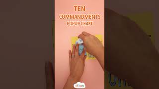 Ten Commandments short #biblecraft #animatedbible