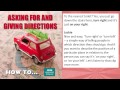 5. Sınıf  İngilizce Dersi  Asking for and giving directions (Making simple inquiries) Let Jackie explain to you how to ask for and give directions. For more audio and video programmes to help you learn English visit ... konu anlatım videosunu izle