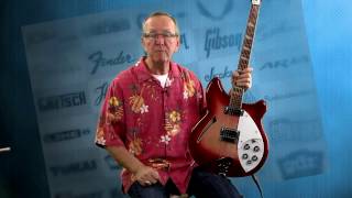 Video thumbnail for Vintage 12 string guitar - 2002 Rickenbacker Guitar 360 Fireglo Deluxe Hard Case 515-864-6136 by Lawman Guitars