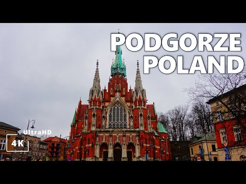 Hidden gems of Podgorze district in Krakow, Poland | Ukryte skarby Podgórza w Krakowie, Polska | 4K