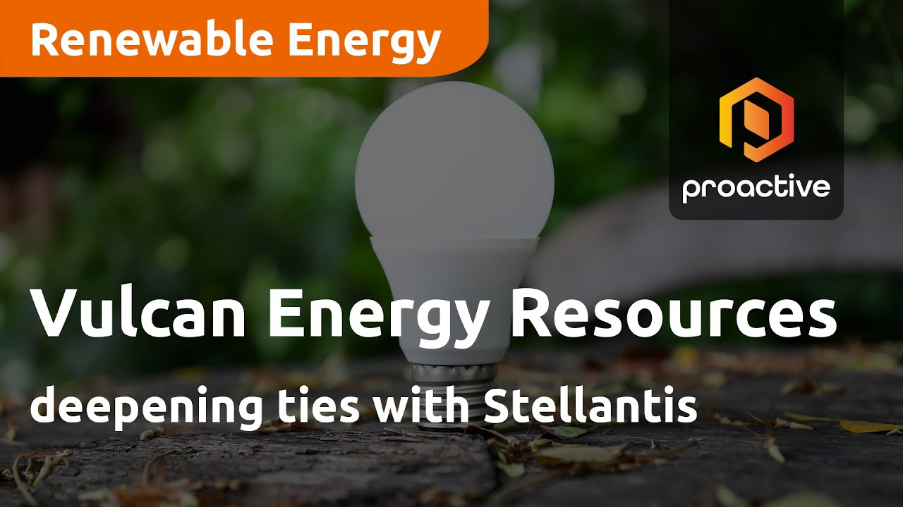 Vulcan Energy Resources deepening ties with Stellantis
