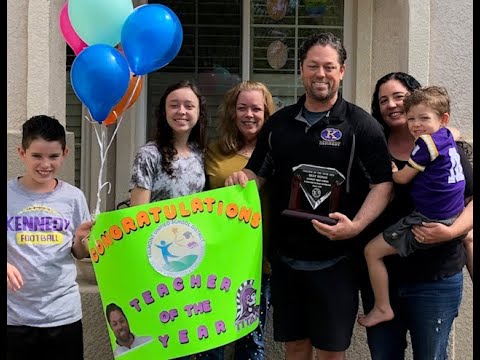 2020 Teacher of the Year-Fremont Unified School District