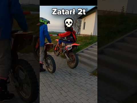 Zatarł Hondę cr80 2t #crash #cross #2t #moto