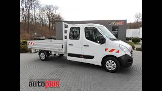 Opel MOVANO STAKE BODY DOUBLE CABIN DOKA 7 SEATS CRUISE CONTROL AIR C flatbed truck < 3.5t | Image 4 - Autoline