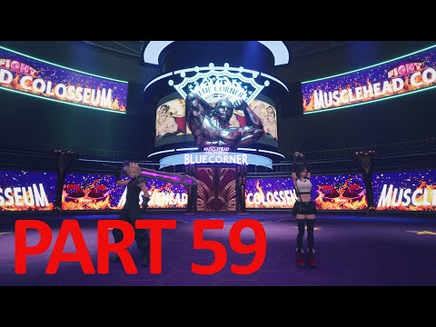 FINAL FANTASY VII REBIRTH PS5(No Commentary) Walkthrough Part 59 - Musclehead Colosseum