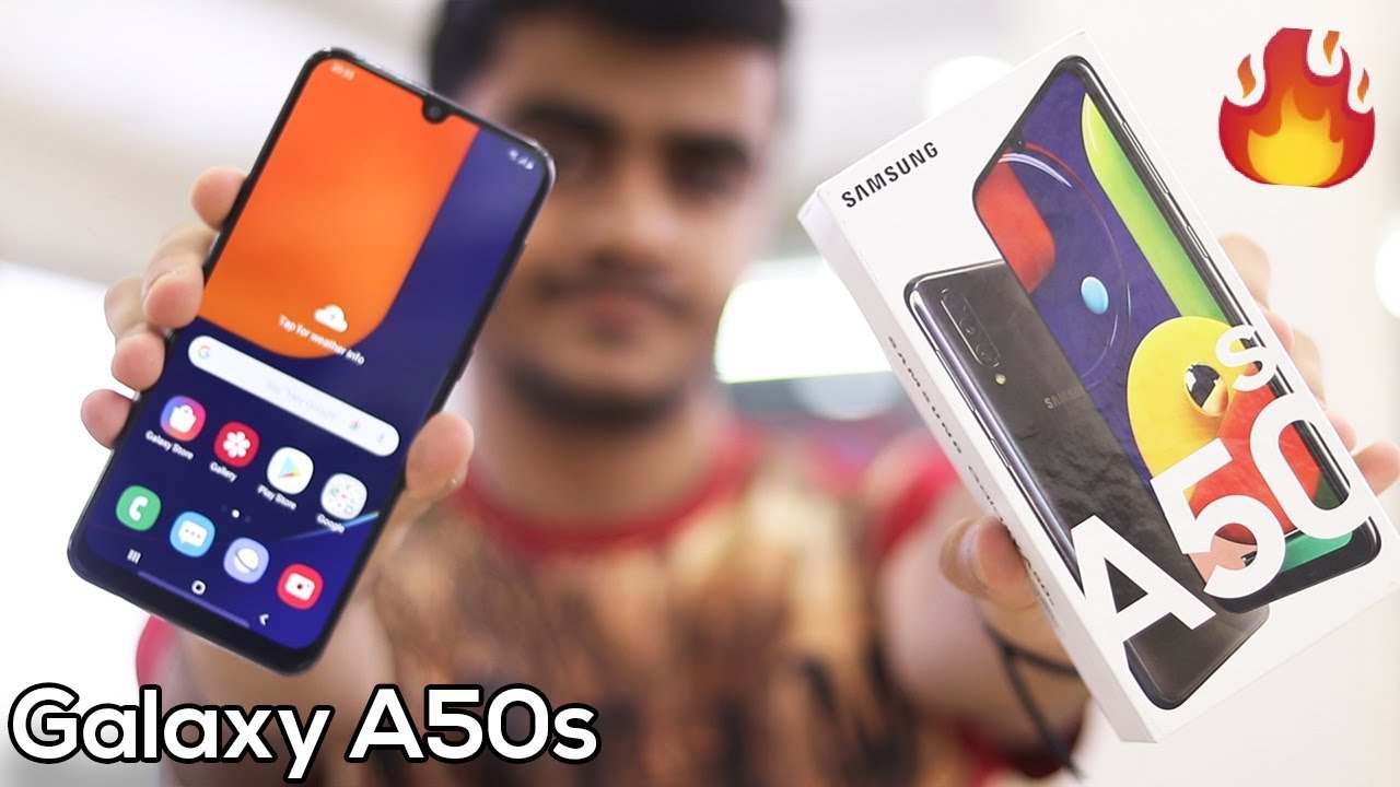 Galaxy A50s Unboxing & Review - Galaxy A50s Prism Crush Black!