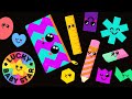 Shapes Baby Sensory Dance Party ️ Educational Early Learning Baby Sensory Fun
