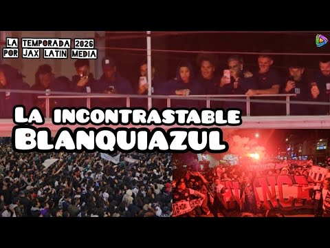 "ALIANZA LIMA: IMÁGENES DEL BANDERAZO REALIZADO EN HUANCAYO POR LOS HINCHAS BLANQUIAZULES" Barra: Comando SVR &bull; Club: Alianza Lima &bull; País: Peru