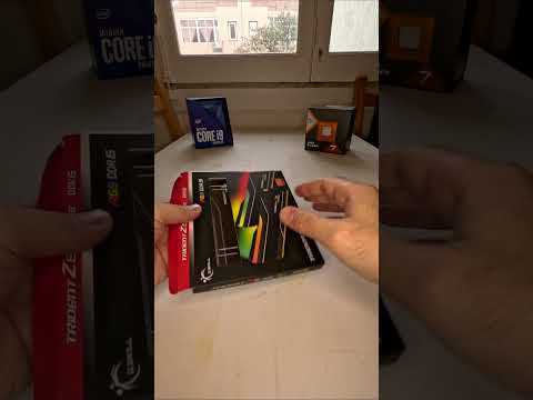 Unboxing G.SKILL Trident Z5 Neo RGB DDR5-6000MHz CL30