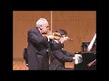 Felix Ayo concert at Yokohama, Japan - Beethoven Sonata n.5 in F major op.24