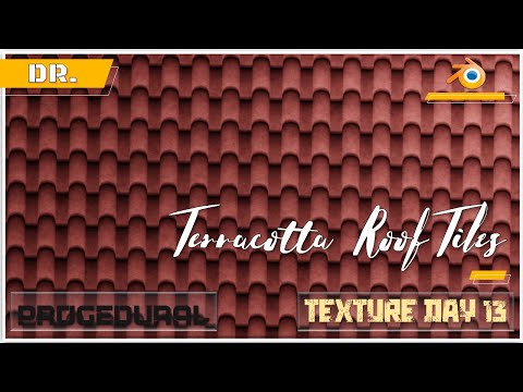 Roof Tiles shader blender 2.83