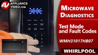 Whirlpool Microwave Error Codes, Troubleshooting & Diagnostics by Factory Authorized Technician