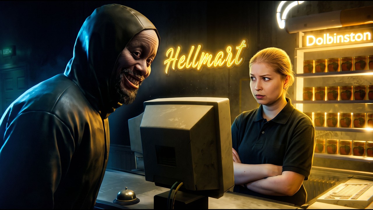 ОЧЕРЕДНОЙ МАГАЗИН С МОНСТРАМИ! [Прохождение HELLMART] №1