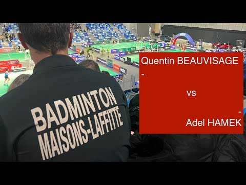 Quentin BEAUVISAGE vs Adel HAMEK