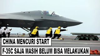 China Membuat Kejutan: Jet Siluman J-35B Diluncurkan Dengan EMALS Di Kapal Induk