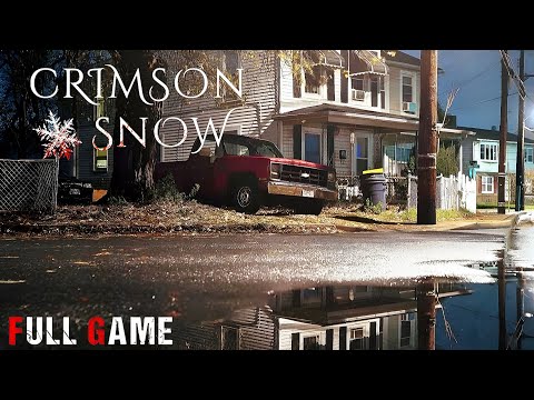 CRIMSON SNOW _ New Beautiful Full Horror Game | Walkthrough Game | Longplay | no commentary | PC