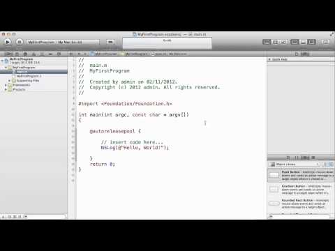 Objective-C Tutorials: 3 - Creating New Projects and ARC