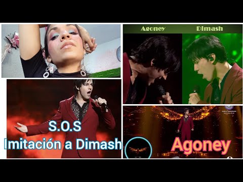 ¿porque fue importante la imitacion de Agoney en TCMS de S.O.S de  Dimash?, reaccion e informacion.