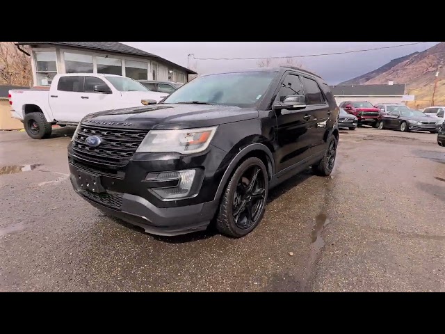 2016 FORD EXPLORER SUV V6, ECOBOOST, TT, 3.5L SPORT SUV 4D