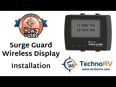 How to Setup and Connect the Surge Guard 40301 Wireless Monitor to the 34931 or 34951