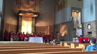 BHS Concert Choir - &quot;Lamentations of Jeremiah&quot; - Grotto 2015