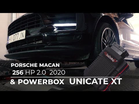 Porsche Macan 2.0  2020 ProRacing powerbox Unicate XT -dyno test