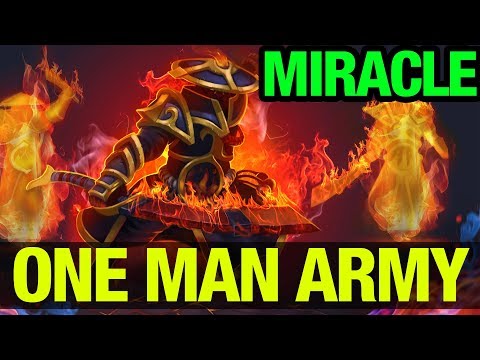 ONE MAN ARMY - MIRACLE- EMBER SPIRIT - Dota 2