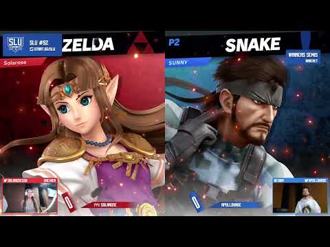 SLU #92 - Winners Semis - Apollokage (Snake) VS Solarose (Zelda)