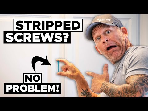 Kitchen Cabinet Repairs. Fixing Loose or Wobbly Doors.