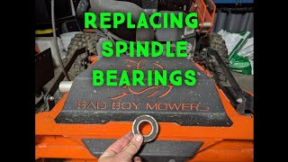 How to Replace Spindle Bearings