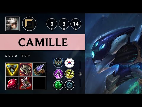 Camille Top vs K'Sante - KR Challenger Patch 25.04