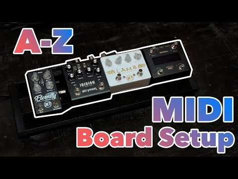 How to Setup a MIDI Pedalboard from Scratch - PIRATE MIDI BRIDGE4