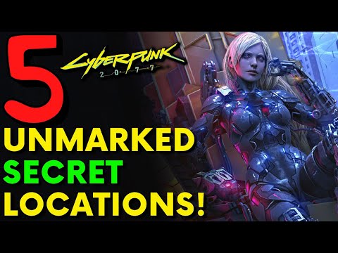 Cyberpunk 2077 - 5 Secret Locations! | Hidden Gems (Locations & Guide)