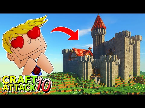 Croco zeigt mir seine RIESIGE BURG! BASETOUR! - Minecraft Craft Attack 10 #65