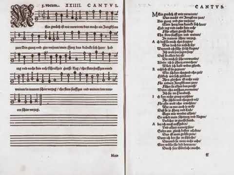 'Mein G'müth ist mir verwirret' (Hans Leo Hassler, 1601)