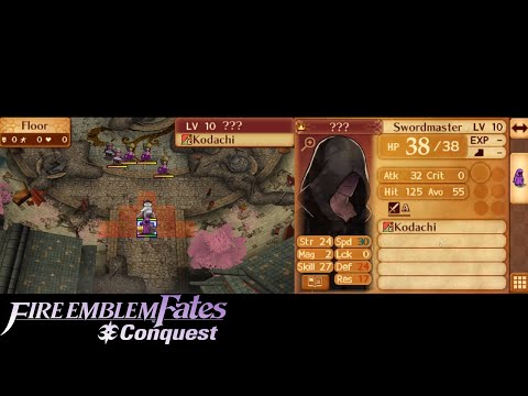 Fire Emblem Fates Conquest Lunatic Blind Chapter 5