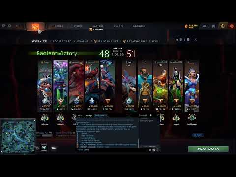 Dota 2 GrandMaster Tier Death Prophet VS Kunkka - Ranked #comebackisreal