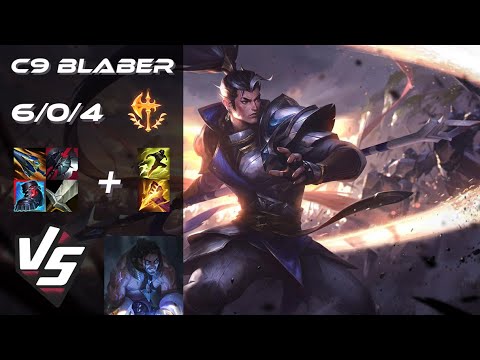 Cloud9 Blaber JUNGLE Xin Zhao vs Sylas - NA Challenger Patch 25.S3.1