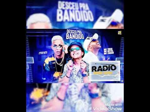 DESCEU PRA BANDIDO - MC METAL , MC TROIA , MC ZAQUIN( RÁDIO BREGA MANIA)