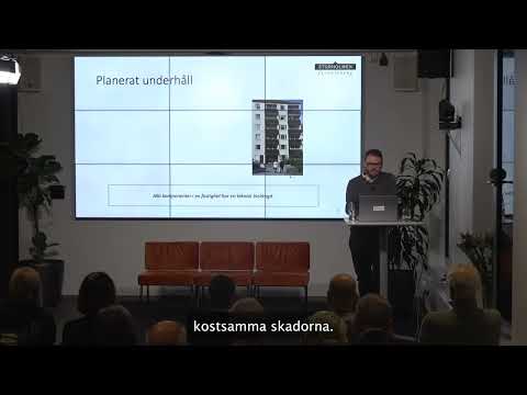 Så ska en underhållsplan se ut