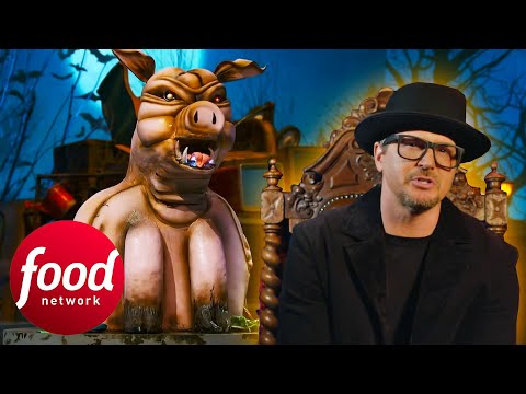 Bakers Make Spooky Halloween Cakes For Ghost Adventures’ Zak Bagans | Halloween Wars