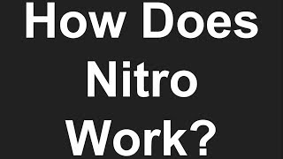 How Does Nitroglycerin Work