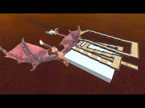 Fire Lava Dragon's Fury: ARBS Units Escape the Blazing Inferno!