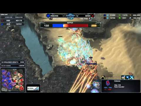 Firecake vs. Mana - Longest Game in Professional Starcraft 2 History? - WCS Challenger - Group G