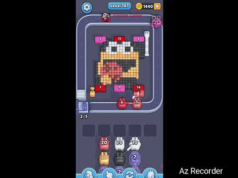 Pixel Flow Level 147 Walkthrough