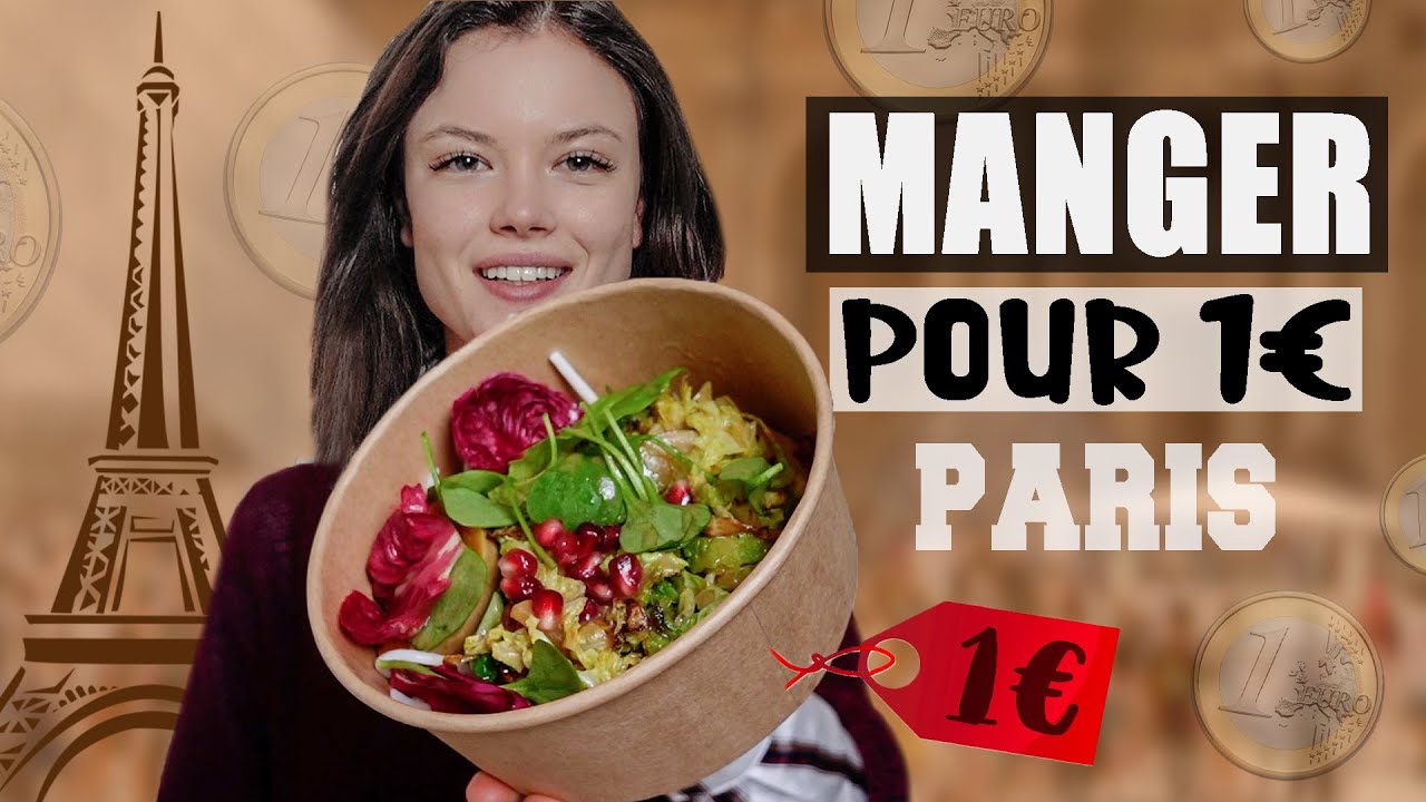 JE MANGE QUE DES TRUCS À 1€ À PARIS - Claire